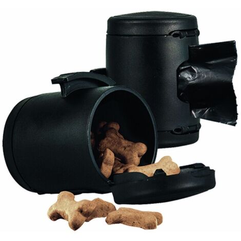 Dispenser di Buste per Animali Domestici Flexi Multibox Grigio Plastica Snacks