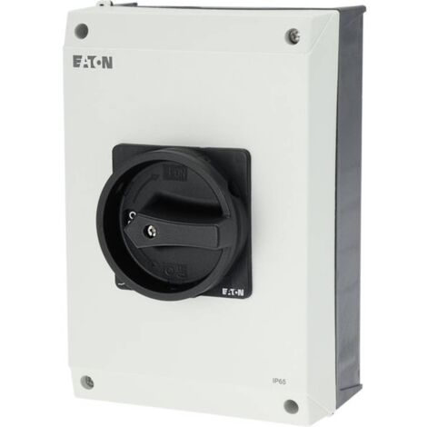 Eaton P3-63/I4/SVB-SW/HI11 Interruttore di manutenzione per il montaggio a terra, bloccabile 690 V Nero 1 pz. (1/5)
