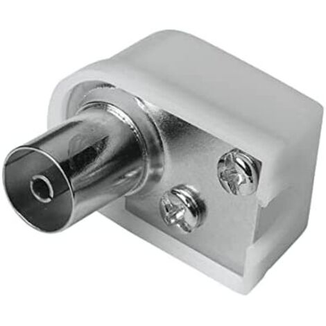 Hama Spina antenna angolare F, 6 mm, 75 Ohms, avvitabile (1/3)