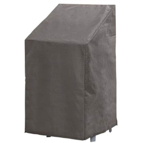 Perel Fodera protettiva per sedie impilabili, per 4-6 sedie impilate, grigia, 66 cm x 95 cm x 133 cm (1/6)