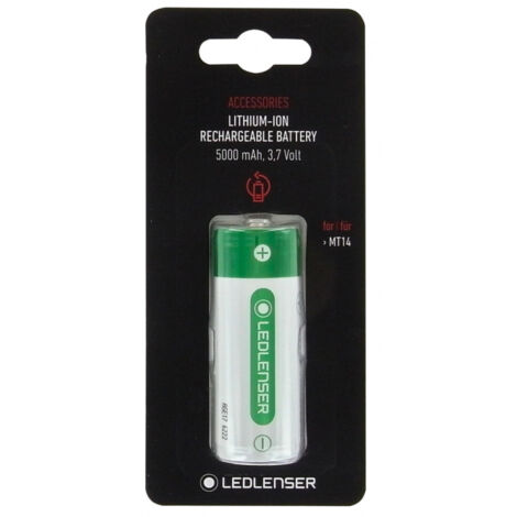 Ledlenser 501002 Batteria ricaricabile di ricambio MT14, M6R