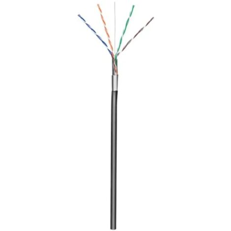 cavo di rete cat 5 per esterno f-utp cca 24-1 awg 100 mt (1/5)