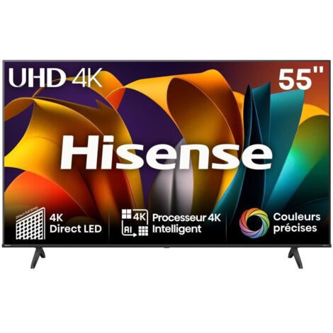 Hisense Smart TV 55” 4K Ultra HD 55A6N