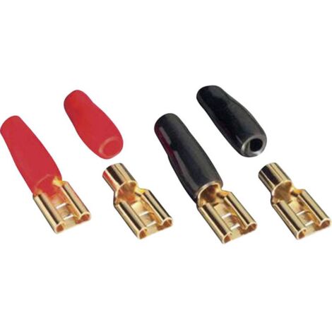 Kit spine per altoparlanti HiFi per auto 1 x 6 mm² Sinuslive placcato oro