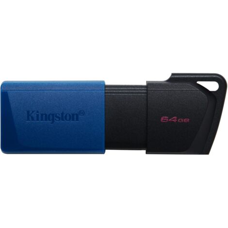 Kingston Technology DataTraveler Exodia M Pen Drive Chiavetta USB 64 GB 3.2 Gen 1 Nero Blu (1/4)