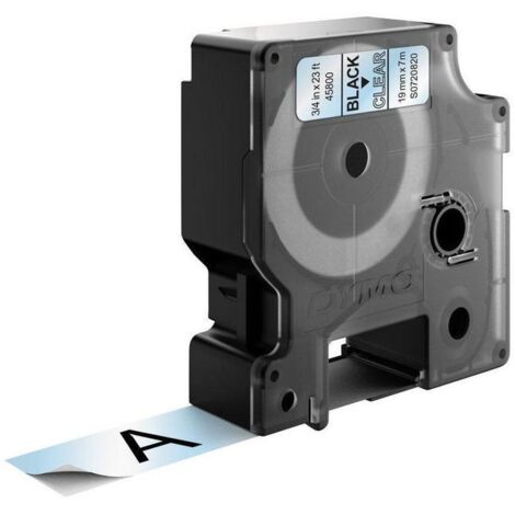 DYMO  716344  DYMO  Nastro D1  larghezza 19 mm  nero su