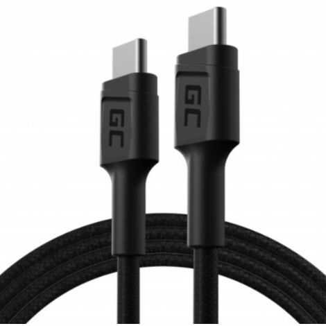 Green Cell KABGC30 cavo USB USB 2.0 1,2 m USB C Nero (1/4)