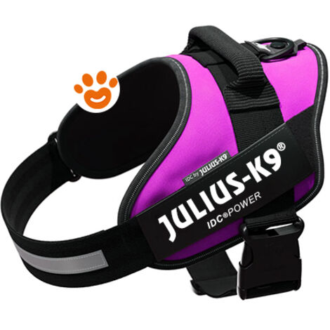 Pettorina IDC Julius K9 Powerharness (ITA)  - Pettorina IDC Julius K9 Powerharness (ITA) - Fucsia, XXS / Baby 2 (33-45cm)