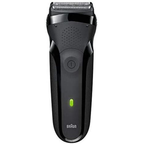 Rasoio Elettrico Ricaricabile Braun Series 3 300s per Uomo, Taglio Preciso e Comfort, Nero