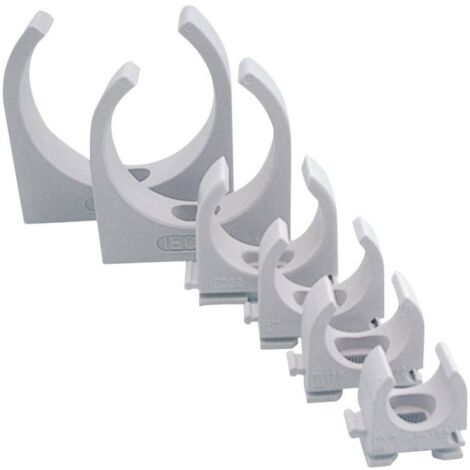 Jäger Direkt 613514 Supporto per guaina EN16 16 mm Grigio (RAL 7035) 100 pz. Privo di alogeni, Privo di siliconi