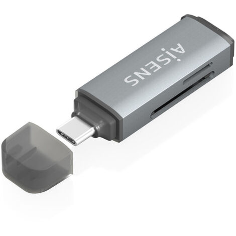 Lettore di Schede Aisens ASCR-2C10-GR Grigio (1/5)
