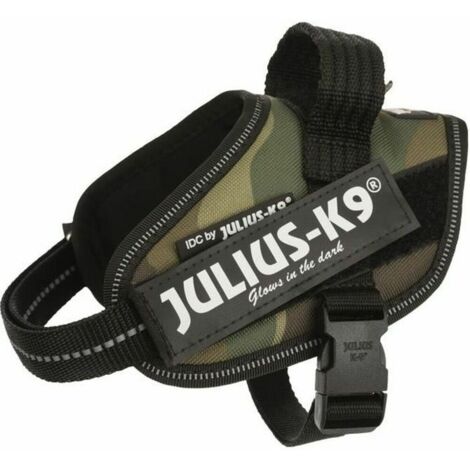Pettorina IDC Julius K9 Powerharness Con Fantasia (ITA) - Pettorina IDC Julius K9 Powerharness Con Fantasia (ITA) - Camouflage, XXS / Baby 2 (33-45cm)