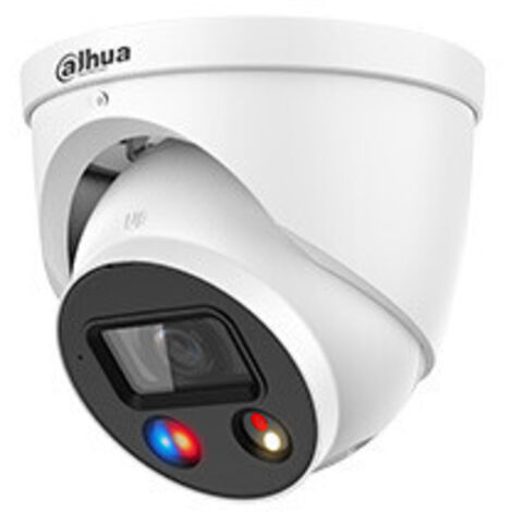 Dahua Telecamera WiFi a torretta IPC-HDW3449HP-AS-PV-0280B-S5 Wizsense con risoluzione de 4 megapixel, telecamera de professionale per sorveglianza esterna, WiFi, telecamera de rete