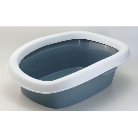 TOILETTE PER CANI-GATTI 'SPRINT' S10 bia./acciaio CM 31 x 43 x h 14 -- DF 6060569
