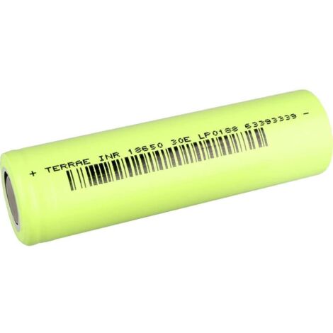BMZ TerraE INR1865030E Batteria ricaricabile speciale 18650 Li-Ion 3.7 V 3000 mAh 1 pz.