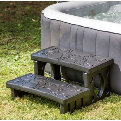 Scaletta 2 gradini Gre per accesso in Spa (1/8)