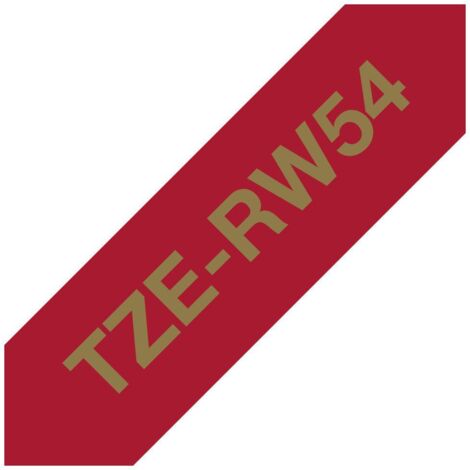 Brother TZE-RW54 nastro per stampante Oro (1/4)
