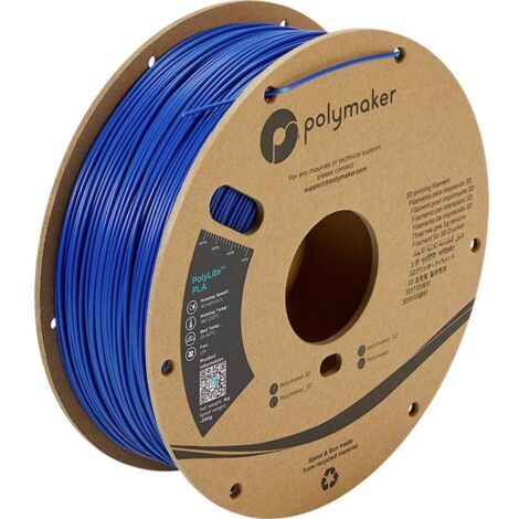 Polymaker PA02005 PolyLite Filamento per stampante 3D Plastica PLA 1.75 mm 1000 g Blu 1 pz. (1/5)