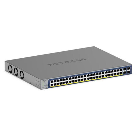 NETGEAR GS752TXP Gestito L2/L3/L4 10G Ethernet (100/1000/10000) Supporto Power over Ethernet (PoE) Nero (1/4)