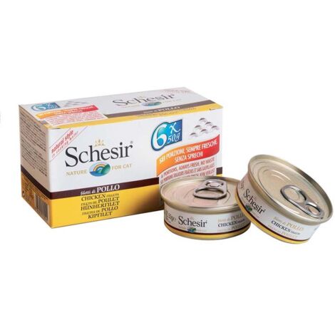 Schesir, pollo e riso, conf. 6x50 gr