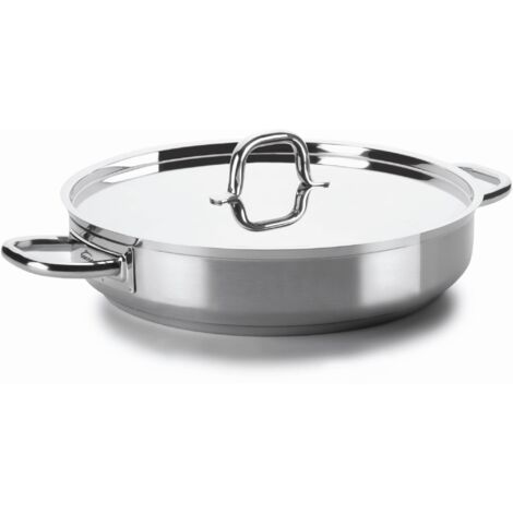 Lacor 54640 - Pentola rotonda con manici, 40 cm (1/4)