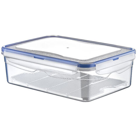 Contenitore ermetico in plastica con guarnizione in silicone per tutti gli usi (1/4)