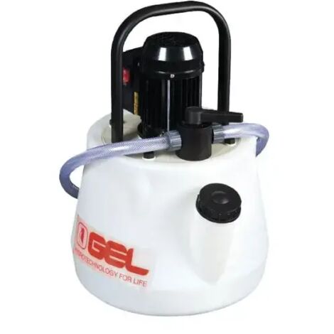Pompa disincrostante per lavaggio scambiatore caldaie serie boy c15 serbatoio 15 lt -port. 28/lmin - temp.max liquido 50°c EUROACQUE
