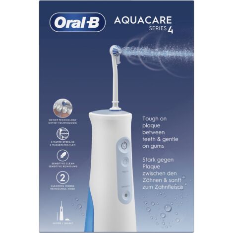 Oral-B AquaCare 4 Spazzolino Elettrico Rotante 4 Testine