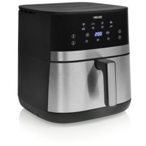 Princess 182474 Singolo 7 L Indipendente 2300 W Friggitrice ad aria calda Nero, Acciaio inox (1/5)