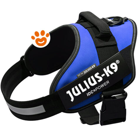 Pettorina IDC Julius K9 Powerharness (ITA) - Pettorina IDC Julius K9 Powerharness (ITA) - Blu, XXS / Baby 2 (33-45cm)
