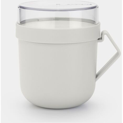 Brabantia Make & Take tazza da zuppa 0,6 L grigio chiaro (1/5)