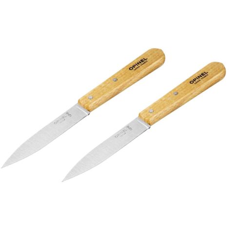 Opinel Set Coltelli da Cucina No. 112 2 Pezzi Naturale