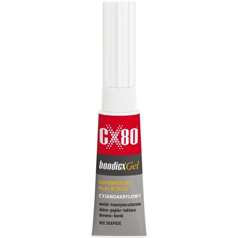 ADESIVO CIANOACRILATO BONDICX GEL 3G - CX-138