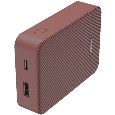 Powerbank Hama FABRIC10 Rosso 10000 mAh (1/5)