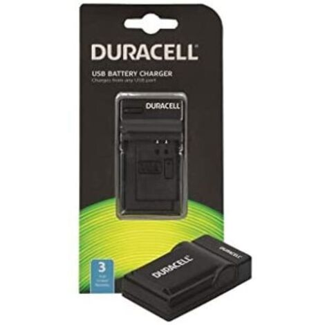 Duracell - Caricabatterie USB - 1 x carica batterie - nero - per Sony NP-BX1