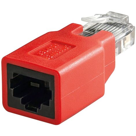 Adattatore modulare crossover RJ45, CAT 5e, Spina RJ45 (8P8C) Presa RJ45 (8P8C). (1/2)