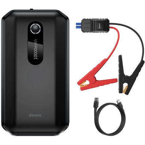 Avviatore di emergenza Baseus 10000mAh 12V (1000A / 500A) cab. (1/5)