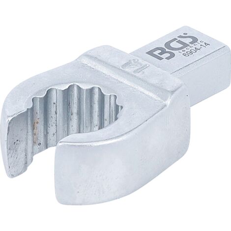 Chiave ad anello ad innesto aperto 14 mm sede 9 x 12 mm (1/3)
