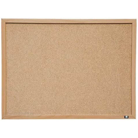 Lavagna in sughero Q-Connect 60x40 cm con cornice in legno (1/5)