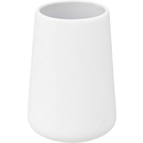 Bicchiere in ceramica colorama in cotone bianco - 5five