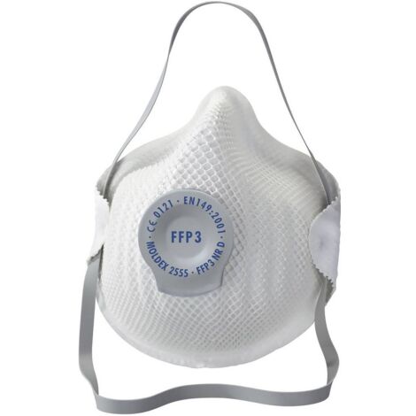 Moldex Klassiker 255501 Mascherina antipolvere con valvola FFP3 D 20 pz. EN 149:2001, EN 149:2009 DIN 149:2001, DIN 149 (1/4)