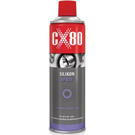 SILICONE PER PLASTICA E GOMMA TRASPARENTE NSF H1 500ML - CX-068