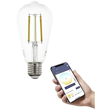Lampadina filamento connect-z Eglo italina e27 6w st60 (1/4)