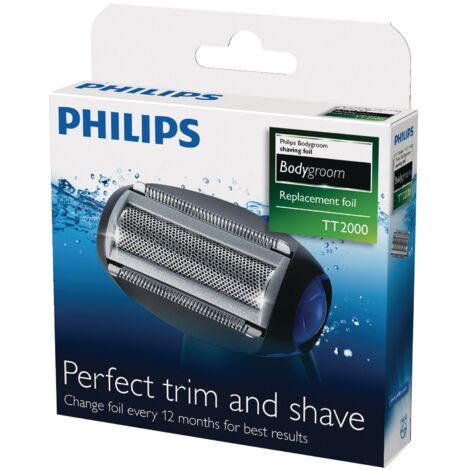 Philips TT2000/43 Testina di Ricambio compatibile con Bodygroom serie S3000 (1/4)
