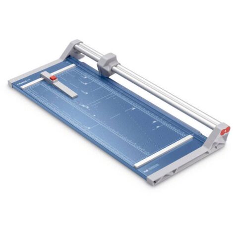 Tagliacarte professionale Dahle A2 con lunghezza di taglio di 720 mm, colore blu, modello DH06955