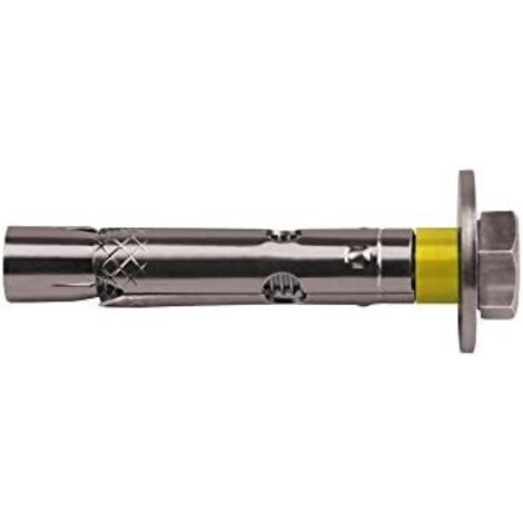 Scatola da 50 unità di ancoraggi Dynabolt con vite M10 Ø12x70mm zincata