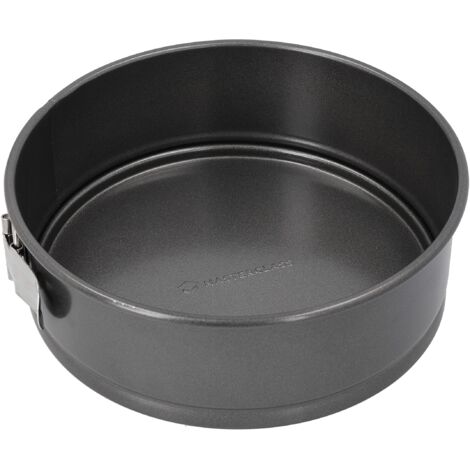 MasterClass - Stampo per torte antiaderente staccabile de a sgancio rapido con base libera, carbone, grigio, 20 cm (1/5)