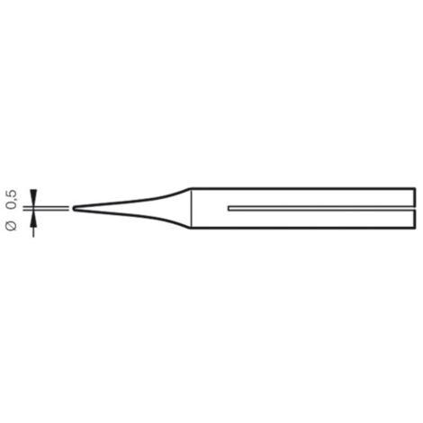 Punta di saldatura B03D 0,5mm Per 14ST da JBC 0150300