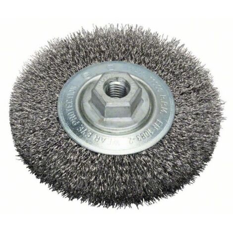 Bosch Accessories Spazzola a disco - filo ondulato - 115 mm, 0,3 mm, M14 2608622100 1 pz.