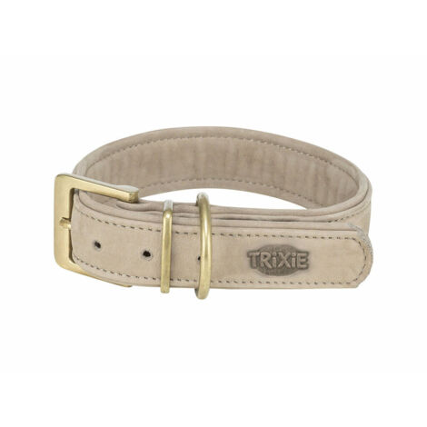 Collare per Cani Trixie Pure Grigio chiaro M/L 39-46 cm (1/5)